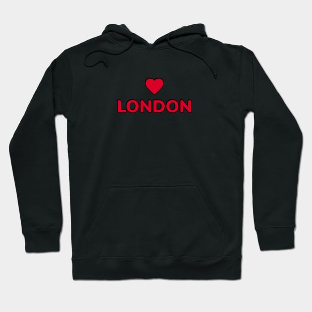 I love London Hoodie by brightnomad